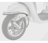 Paraurto Parafango anteriore Cromato per Vespa LX 50 125 150 2006 2007 2008 2009