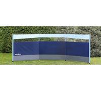 Paravent Barrier 140 x 600 cm Polyester (Blau)