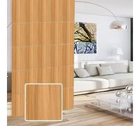 Paraventi Pannelli Divisori Divisorio sospeso for separazione di cucina e soggiorno, 10 20 30 40 50 pezzi Schermi for pannelli fai da te Parete divisoria for montaggio a soffitto, Pannello in legno-pl