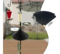 Paravento a forma di scoiattolo per mangiatoia per uccelli, decorazione