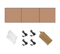 Paravento Accessori Pieghevole Leggero Oxford Panno Supporto Rod& Rope