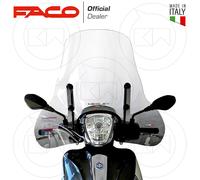 PARAVENTO ALTO FACO CON ATTACCHI NERI PER PIAGGIO MEDLEY 125 / 150 2016 2020