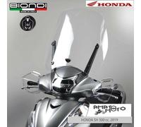 PARAVENTO BIONDI SOLO LASTRA SCHERMO PER STAFFE ORIGINALI HONDA SH 300 2015>2019