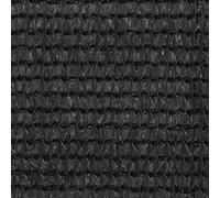 Paravento da balcone HDPE, grigio antracite, 120 x 600 cm | Resistente alla muffa e ai raggi UV, tessuto aperto per il vento, occhielli in alluminio, corda inclusa