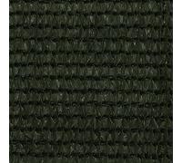 Paravento da balcone HDPE, verde scuro, 120 x 300 cm | Resistente alla muffa e ai raggi UV, tessuto aperto per il vento, occhielli in alluminio, corda inclusa