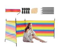 Paravento da spiaggia Barriera frangivento for campeggio, spiaggia, privacy, riparo, tenda antivento, portatile, for esterni(S)