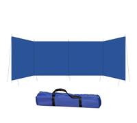 Paravento da spiaggia Paravento da campeggio, frangivento portatile pieghevole con borsa for il trasporto e pali in acciaio, riparo solare spiaggia, parete for la privacy