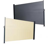 Paravento Divisorio For La Privacy Addensato, Tenda Laterale Retrattile | Tendalino Di Protezione Autoportante, Tendalino Laterale Regolabile,(Beige,1.8x5m/6x16ft)