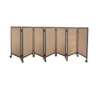 Paravento divisorio temporaneo mobile per ufficio e dormitorio, design a 4 pannelli, 100 x 40 cm, ideale per la privacy dell'asilo e del posto di lavoro