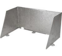 Paravento in alluminio crespo 24 cm