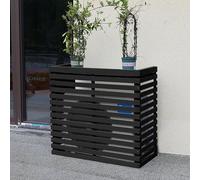 Paravento in legno per esterni per condizionatore d'aria e bidone della spazzatura, soluzione decorativa per recinzioni