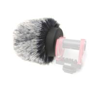 Paravento in pelliccia compatibile per Rode VideoMic GO II 2 VMGOII VideoMicro I