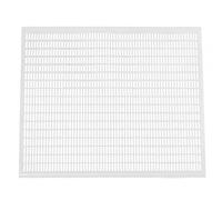 Paravento in plastica con 10 scomparti, 41 x 51 cm | Separa le api operaie dalla regina per mantenere organizzati i supers del miele in alveari standard a 10 telai.