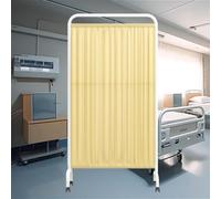 Paravento Medico Pieghevole, Divisorio Autoportante Per La Privacy, Ideale Per Reparti Clinici E Sale Visita, Soluzione Salvaspazio(Color-3,1-panel)