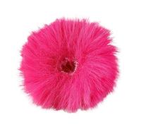 Paravento Microfono Pelo 3 pezzi microfono lavalier universale peloso parabrezza pelliccia vento manicotto morbido risvolto 5mm(Rose purple)
