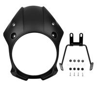 paravento Moto Cupolino Parabrezza Cowl Per CMX500 Per Rebel 2018-2019(Black)