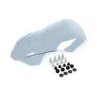 Paravento Moto Parabrezza Parabrezza Vento Deflettore Scudo Schermo Visiera Di Vetro Per MT-07 Per Tracer 700 2020 2021 2022 Cupolino Parabrezza (Colore : Light smoke)