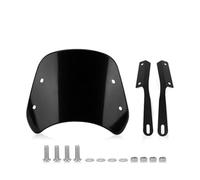 Paravento Moto Parabrezza Universale Per Moto Parabrezza Deflettore Antivento Zanzariera Con Staffa Di Montaggio Per Faro Deflettore Del Flusso D'aria Per Parabrezza