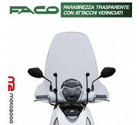 PARAVENTO PARABREZZA ALTO TRASPARENTE SPOILER FACO ATTACCHI SYM HD 300 2019 2020