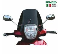 PARAVENTO PARABREZZA BEVERLY RST 4T 4V IE EURO3 125 2010-15 FUME FACO + ATTACCHI