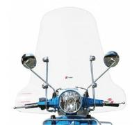 PARAVENTO PARABREZZA COMPLETO FACO +ASTE NERE PIAGGIO VESPA PX LML 125/150/200