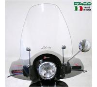 PARABREZZA + ASTE NERE FACO PER LIBERTY 50 125 150 200 DAL 2004 AL 2014 - ART...