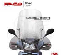PARAVENTO PARABREZZA FACO COMPLETO DI STAFFE KYMCO PEOPLE S 50 125 200 2005 2015
