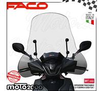 PARAVENTO PARABREZZA TRASPARENTE FACO CON ATTACCHI KYMCO PEOPLE S 300 2018 2019