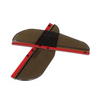 Paravento per auto 2 pezzi Car Styling Specchietto retrovisore sopracciglio pioggia per Lexus RX300 RX330 RX350 IS250 LX570 is200 is300 ls400(Nero)