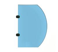 Paravento per orinatoio per bambini, divisorio per la privacy per proteggere il WC nelle scuole e negli asili, design colorato divertente per il bagno dei bambini