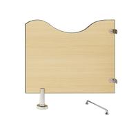 Paravento per WC per bambini con attacco angolare in acciaio inox, frangivista per orinatoi per bambini con motivi a cartoni animati, divisorio per orinatoio a pavimento, per asili, scuole, negozi