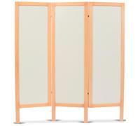 Paravento, Separè in Legno MDF 3 ante da 52,5 x 170 cm lunghezza totale 158 cm A