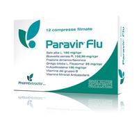 Paravir Flu - Integratore per influenza e raffreddore - 12 Cpr