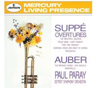 PARAY & DETROIT SYMPHONY ORCHESTRA - SUPPE & AUBER: OVERTURES