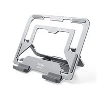 Parblo PR114 Supporto per tablet iPad Supporto regolabile Supporta iPad da 8 ~ 11 pollici iPad/iPad Mini/Kindle/Superficie/Nintendo Switch (Argento)
