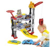 Parcheggio in garage per ragazzo, set da gioco in garage - Set di piste per auto per giocattolo creativi,Pista catapulta educativa Giocattoli per bambini Ragazzi Ragazze Compleanno Natale Capod