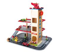 Parcheggio in legno con ascensore - Small Foot