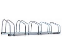 Parcheggio Porta Bici 5 Posti Stand Cavalletto Rastrelliera Bicicletta Acciaio