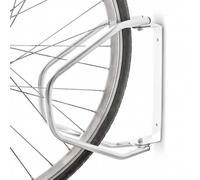 Parcheggio Porta Bici da Parete 1 Posto Stand Cavalletto Bicicletta Acciaio Inox