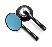 Parcheggio Specchietti Specchietto Retrovisore Per Moto Per Benelli TRK 502 502X 702X 180S BN125 502C Leoncino 500 800 TNT 125 25 150i Imperial 400(Argento)