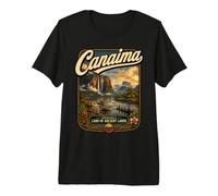 Parco Canaima Venezuela Vintage Angel Falls Maglietta Premium