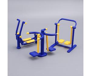 Parco Di Attrezzature Per Il Fitness Della Casa Delle Bambole Per Micro Paesaggi