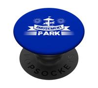 Parco divertimenti Carosello Divertimento Famiglia Vacanza Tema PopSockets PopGrip Adesivo