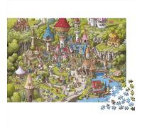 Parco divertimenti Jigsaw Puzzle Impossible 1000Pcs Decorazione Per La Casa. Giochi Rilassamento E Intelligence Per Adulti E Ragazzi Da 14 Anni 1000pcs (75x50cm)