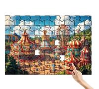 Parco Divertimenti Puzzle 1000 Pezzi, Sogno Puzzle Adulti, Giochi Educativi per la Famiglia, Divertimento Colorato Set con Scatola, Creativi per Regalo Uomo Decorazioni Casa, Regalo Bambina 6 Anni D-9