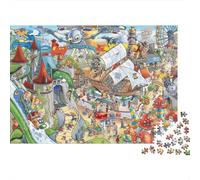 Parco divertimenti Puzzle Impossible 1000 Pezzi Decorazione Per La Casa. Rilassamento E Intelligence Per Adulti E Ragazzi Da 14 Anni 1000pcs (75x50cm)