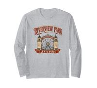 Parco divertimenti Riverview Chicago Illinois Nostalgia Maglia a Manica