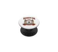 Parco divertimenti Riverview Chicago Illinois Nostalgia PopSockets PopGrip Adesivo