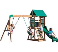 Parco giochi in legno con torretta Buckley Hill