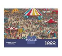 Parco Giochi Rompicapo 1000 Pezzi In Mercato Mare Resistente E Durevole, Un Gioco Di Puzzle Per Brain Training Puzzle, Ideale Per Decorazione Casa, Enigma Del Regalo Di Natale 38x26cm/1000pcs